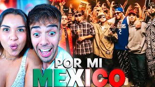 REACCION a POR MI MEXICO REMIX 🇲🇽 [upl. by Annez]