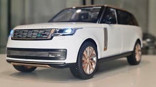 Unboxing of Range Rover SV 2022  118 Scale  QY Toys [upl. by Carmelle]