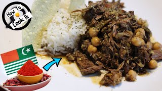 How to make a Kashmiri Red Lamb Stew [upl. by Enelehs]