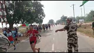 ssc GD constable physical test girls 1600 metre Rourkela 2022 [upl. by Evilo]