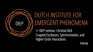 Coupled Oscillators Synchronisation and HigherOrder Interactions by Christian Bick [upl. by Ahsin]