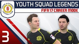 FIFA 17 Career Mode Crewe 3  LETS TALK PERRY NG YOUTH SQUAD LEGENDS  Youth Academy Career [upl. by Odella]