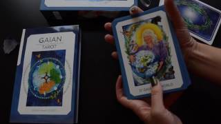 Gaian Tarot review a healing amp diverse deck [upl. by Ignaz]