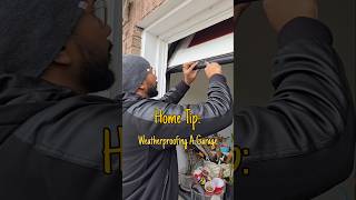 Weatherproofing A garage Door [upl. by Grimaud]