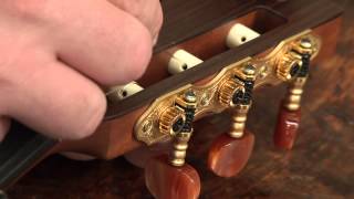 Restringing Your Classical Guitar [upl. by Ryon]