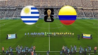 URUGUAY vs COLOMBIA  FIFA WORLD CUP QUALIFIERS 2026 [upl. by Latta]