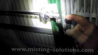 Static Buildup with Water  Deionized Water  High Pressure Humidification Misting [upl. by Ednew]