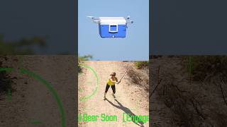 quotCooler Dronequot chases runner drone diy [upl. by Ivets]