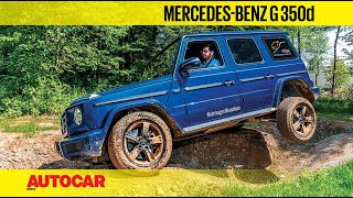 EXCLUSIVE MercedesBenz G 350d diesel  OffRoad Review  Autocar India [upl. by Grover700]