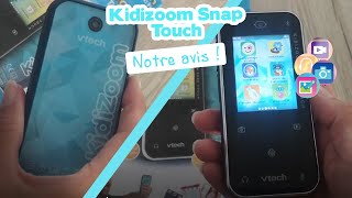 Test du Kidizoom Snap Touch appareil photo au format smartphone dès 6 ans  VTech [upl. by Oluas]