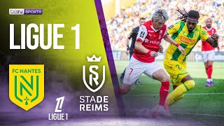 VIDEO  Ligue 1 Highlights Nantes vs Stade Reims [upl. by Hanselka]