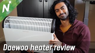 Daewoo convection heater review  electric heating comparison [upl. by Lyndel787]