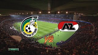 Fortuna Sittard vs AZ Alkmaar 🔴Live Match Today⚽🎬 [upl. by Ahsilet206]