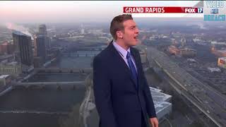 Weather Man Flips Out on Coworkers on Live TV [upl. by Hillegass]