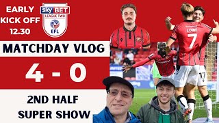 Walsall 40 Colchester matchday vlog [upl. by Conney]