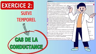 Exercice 2  suivi temporel par mesure de conductance [upl. by Yer]