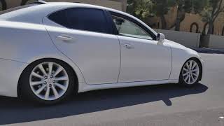 Lexus IS250 Muffler delete with Wicked Flow Resonator [upl. by Nodnar]