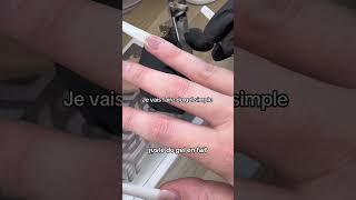 Je refais mes ongles 💅🏻 ongle nailsart french nails ongleengel vlog [upl. by Fredelia]