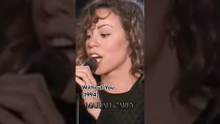 Mariah Carey WITHOUT YOU released on January 21 1994 [upl. by Azmah613]