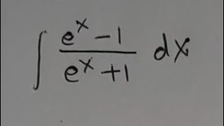 integral of expx1expx1 Ark Mathematics [upl. by Lerraj]