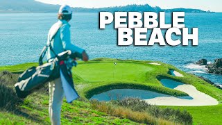 The 1 Golf Course in the World Pebble Beach [upl. by Llenad688]