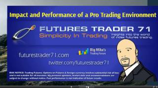 FuturesTrader71  ImpactPerformance of Pro Trading Environments [upl. by Ynad979]