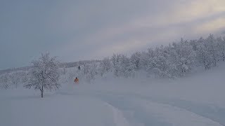 Kittelfjäll Sweden snow powder [upl. by Gnouhp]