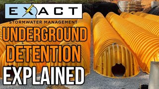 Underground Detention Systems  Explained [upl. by Ived602]