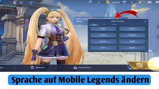 So ändern Sie die Sprache bei Mobile LegendsSprache ändern 2024 [upl. by Enihpad429]