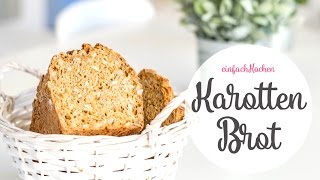 Saftiges Vollkornbrot Rezept mit Karotten  einfachKochen Kenwood Küchenparty [upl. by Marquet773]