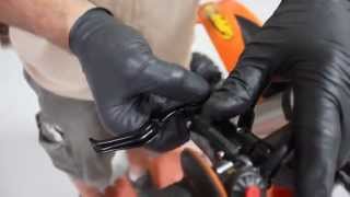 Rekluse Left Hand Rear Brake Install UPDATE August 2013  SoloMotoPartscom [upl. by Dorwin994]