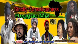 STRICTLY CONSCIOUSNESS REGGAE MIX Vol 1 Clean Reggae 90s Conscious Reggae [upl. by Imef]