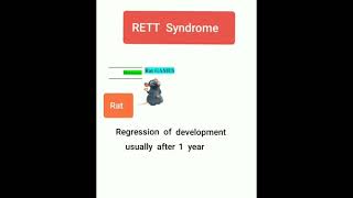 🌈 RETT Syndrome Mnemonic 🌈 [upl. by Aldercy837]