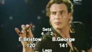 Eric Bristow v Bobby George  1980 Embassy Darts  Final Leg [upl. by Xineohp668]