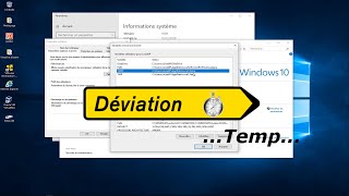 Mini tuto  Modifier les variables temporaires de Windows [upl. by Ennayhc]