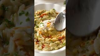 ORZO CREMEUX À LA COURGETTE 🥒recette détaillée dans la description vegan [upl. by Gebler]