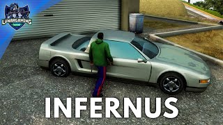 GTA San Andreas Definitive Edition  Infernus Car Location [upl. by Dincolo757]