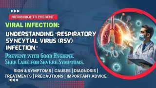 Respiratory Syncytial Virus Infection Signs Symptoms Causes Diagnosis Treatment amp Precautions [upl. by Arden]