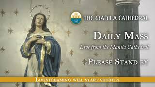 Daily Mass at the Manila Cathedral  July 27 2024 730am [upl. by Onileva]