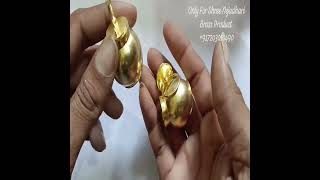 Pure Brass Metal Microgold Polish Shiv Kamandal [upl. by Enileqcaj]