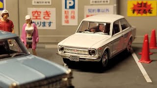 TOMYTEC Hong Kong Exclusive  1966 Toyota Corolla KE10 Crown Motors 55th Anniversary [upl. by Dami]