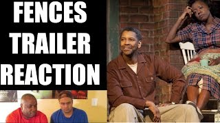 FENCES TRAILER REACTION I DENZEL I [upl. by Anielram]