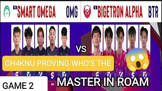 FIL SMART OMEGA VS BTR ALPHA  GAME 2  SNAPDRAGON CHALLENGE SEASON  DAY 3 [upl. by Niamreg245]