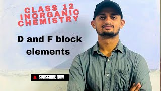 Dblock elements class 12 Inorganic chemistry elements chemistry study education youtube [upl. by Theron460]