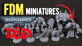 How to FDM Print Miniatures DnD amp Warhammer 40K Bambu A1 Mini Guide [upl. by Holder]