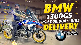 Taking Delivery Of My New 27 Lakhs BMW R 1300 GS  Telugu Motovlogs bayyasunnyyadav [upl. by Pucida]