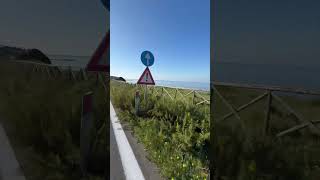 Asmr 🚴🏼‍♂️ italy asmr cycling garmin funny shorts bikelife love happy viralvideo beach [upl. by Jerrilyn]