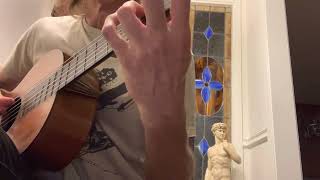 Scherzo from “Les Soirées d’Autueil” by Napoleon Coste Guitar by Gennaro Fabricatore Napoli 1808 [upl. by Aivirt]