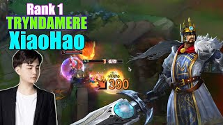 RANK 1 TRYNDAMERE  KR SERVER DIAMOND  XIAOHAO TRYNDAMERE VS UDYR  XIAOHAO STREAM [upl. by Melvyn]