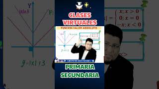 GRAFICA DEL VALOR ABSOLUTO Clases Virtuales Secundaria preparatoriaciencias clasesvirtuales [upl. by Elene]